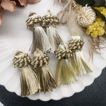【Summer SALE　30％OFF】【tasl313】【6個】アンティーク風タッセル    ピアス/イヤリング/ネックレス/タッセル 