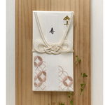 ビーズ刺繍のご祝儀袋　七宝　パヴェ あわじ結び
