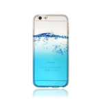 iPhone6 Plus/6s Plusクリアソフトケース 水しぶき柄