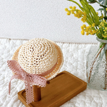 26センチサイズのドール用　麦わら帽子☆