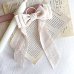 ꫛᥱꪝ  ＊ pony ribbon ＊ ラメシフォン ポニーリボン ヘアゴム