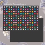 Heart♡Heart...ブラック　　１０枚