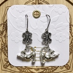 ★atsuko1999様専用★猫のチェコビーズシンプルピアス(イヤリング)