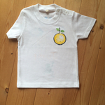 手描き ワンポイントゆずTシャツ