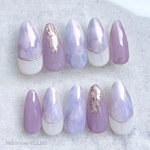 再販【あじさい色】 ニュアンスネイル Nail house JILLME
