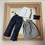 【受注製作】リカちゃん  着せ替え服 着回しコーデ5点セット