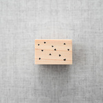 さんかくの紙吹雪 - triangular confetti - [ラバースタンプ]