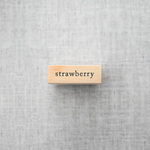 【strawberry】 - ストロベリー - [植物名ラバースタンプ]