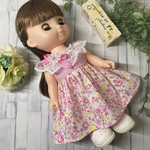 【スペシャル価格】ソランちゃん♡メルちゃん♡花柄ドッキングワンピース#352
