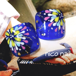  【再販】花火ネイル(親指のみ)