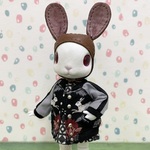 うさぎジャンパー（ブラック）