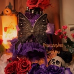 【サイズが整いましたXS.S.M.L】🌹tiaraの館へようこそ🌹ハロウィン　Halloweenコスチューム　イベント　ペット用品　犬服　猫服　カチューシャ　バタフライ
