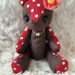 オリジナルテディベア ギャル ギャルテディベア くま ぬいぐるみ 手のひらサイズ