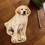 写真から作る♪愛犬・愛猫そっくりオリジナルラグ（ペットの形）