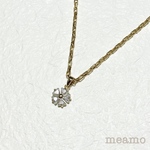 【一点物】シンプルフラワーネックレス