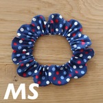 《ザビエルMS》ポルカドット トリコロール・ネイビー