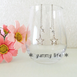 星のロングピアス
