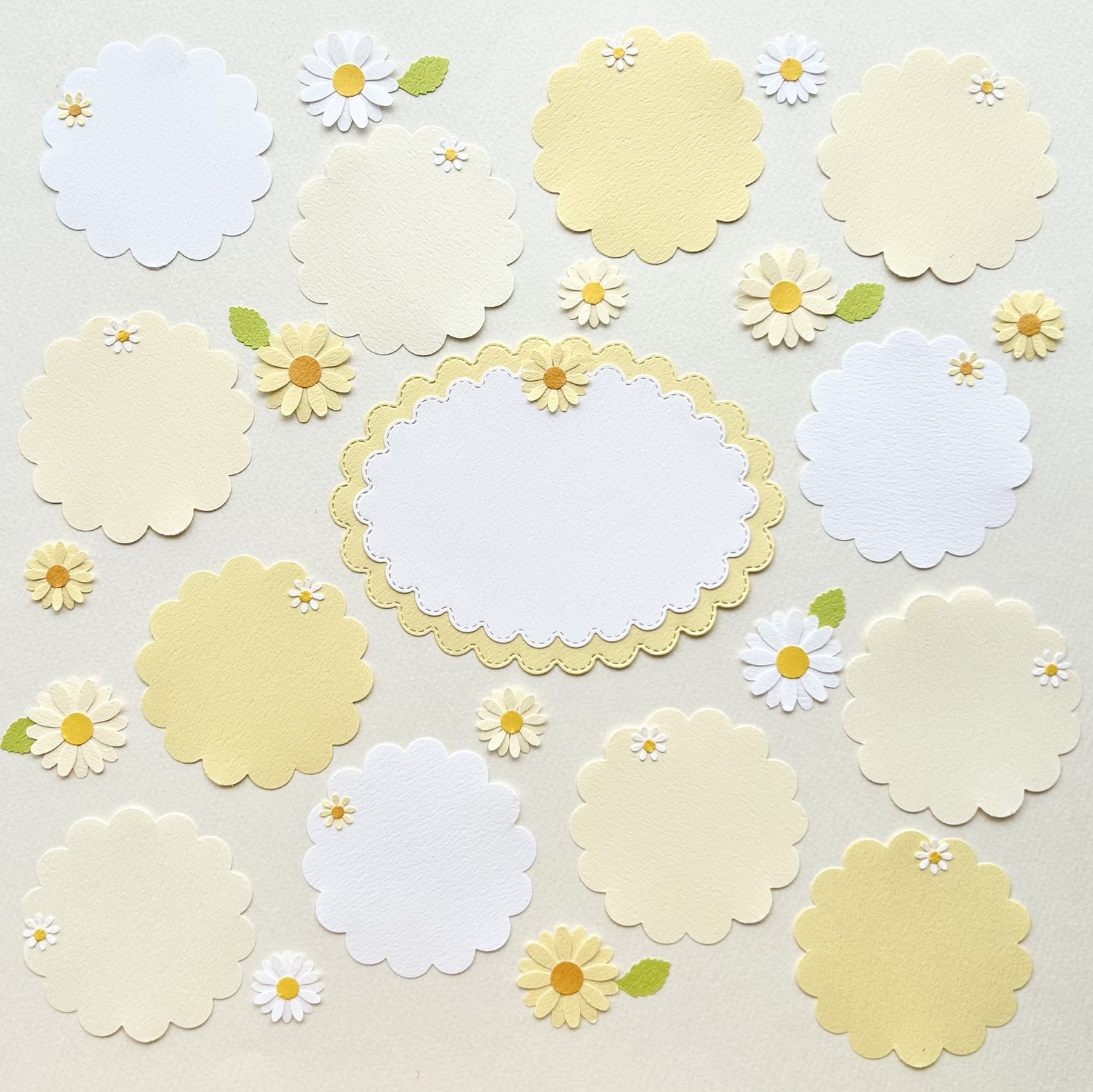 お花いっぱい　クラフトパンチ　さくら　入学入園保育　アルバム制作　色紙寄せ書き c434eae99d1ea82c18f1376a831aeb