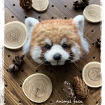 レッサーパンダくんブローチ