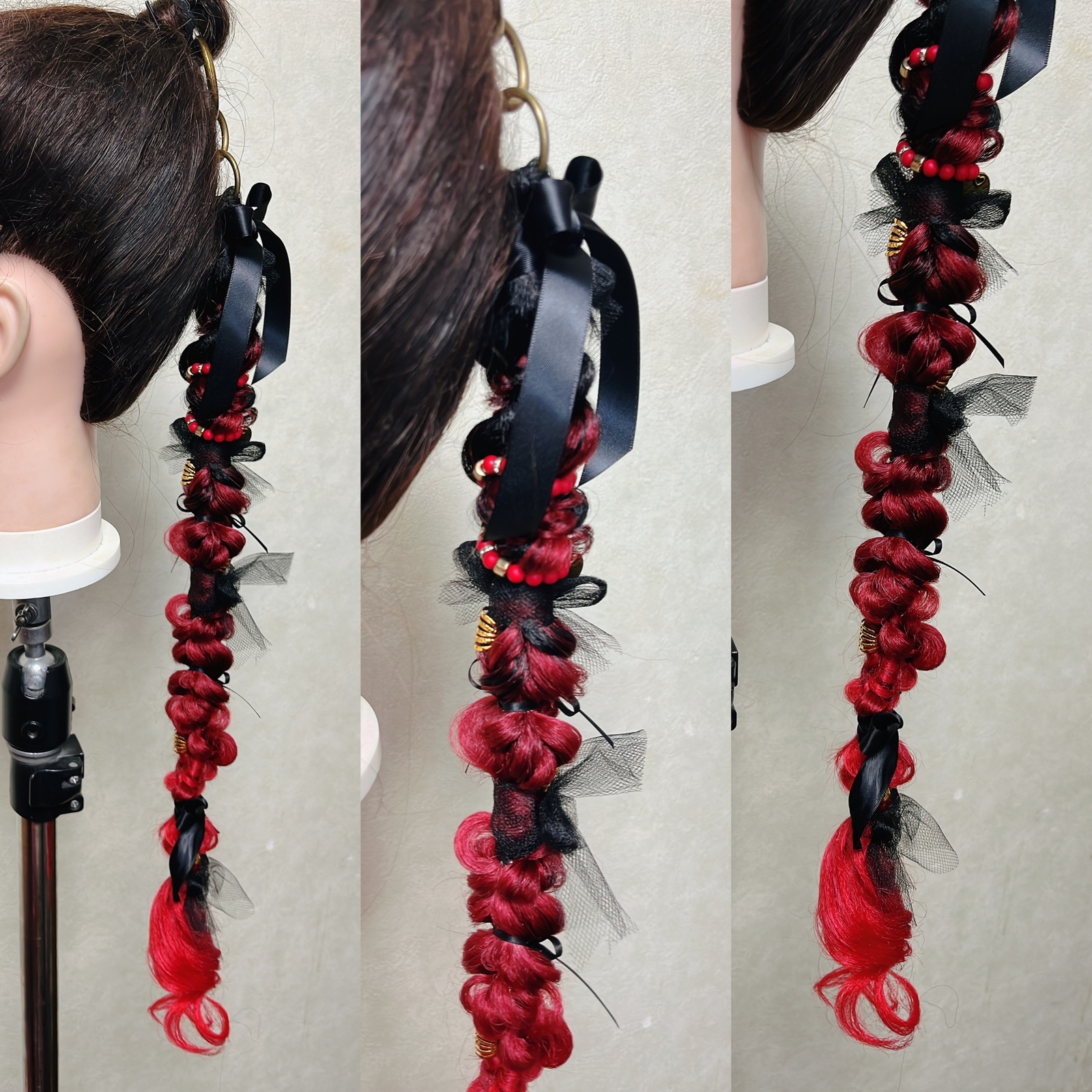 【現品限り】original☆リングエクステ　アレンジデザイン55 現品限り】original☆リングエクステ アレンジデザイン55