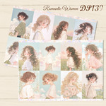 【DP139】デザインペーパー ガール2 コラージュシート