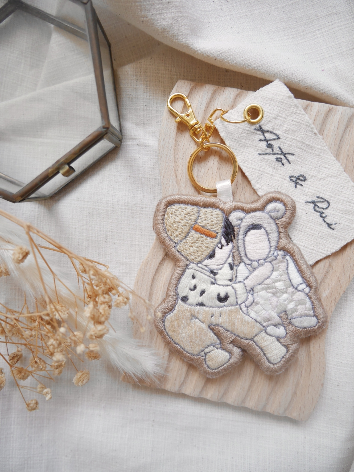 手刺繍で紡ぐ似顔絵ボード メモリアル刺繍 オーダーメイド刺繍