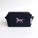 ボックスポーチ：うま