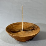 アロマ線香立て　お香立て　線香炉　木目の味わい　Incense Holder