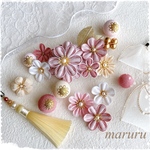 ss10211205様オーダー作品　つまみ細工