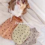 犬服　わんこ服　小型犬 中型犬 韓国 かわいい ハートリブニット
