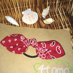 バンダナ リボン 〜虹いろ 赤〜