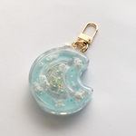 [7月26日再販] Clouds shaker keychain(moon purple)