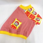 Mのみ翌日発送♡ブヒナルドポケットボーダーTシャツフレブル服フレンチブルドッグパグ服か