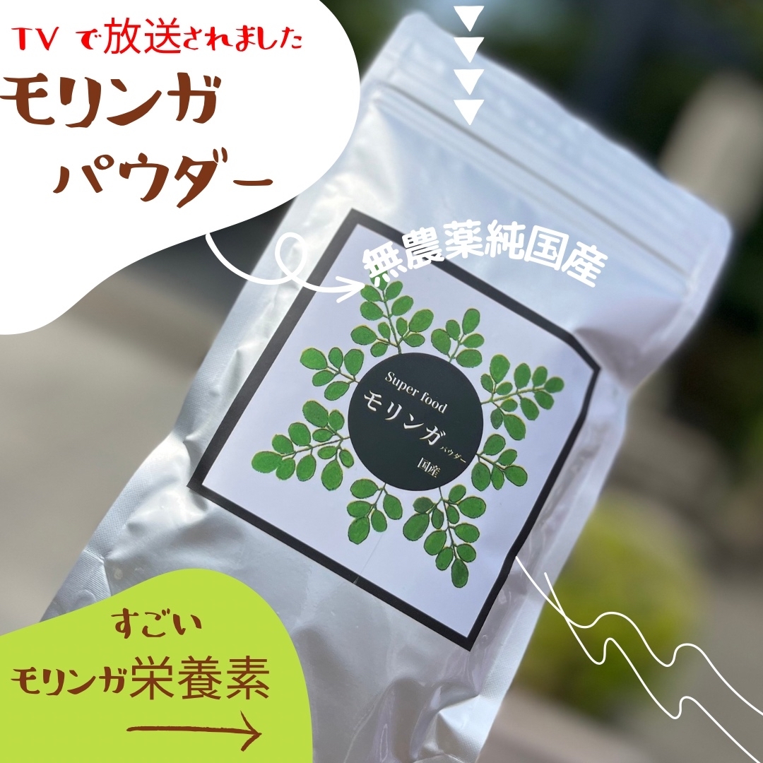 ダイエット】純国産モリンガパウダー100g×1パック - 純国産モリンガ
