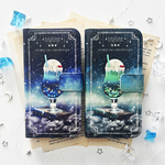 【全3色】架空の星空喫茶 "星空のクリームソーダ" 手帳型スマホケース iPhoneケース 全機種対応 メロンソーダ