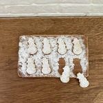 スノーマンクッキーが焼き上がりました！　ミニチュア　ドールハウス