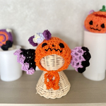 ハロウィン かぼちゃ  キャンディ🍬 ニット帽 