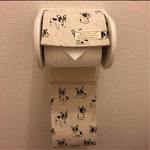  フレンチブルドッグ＊トイレットペーパーカバー