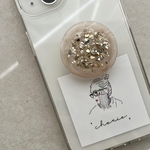 ネイリストが作る輝くスマホグリップ