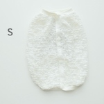 [犬服] Sサイズ 完成品 チワワ　　　　　　　　　　　　レースニット ふんわりスモック 背中開き　