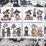 nohohons  Halloween くまさんステッカー