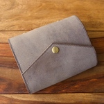 【O様オーダー品】ミニ６ システム手帳 Brown 【Flap】