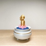 仏像　ちいさな仏さま　水蓮のお釈迦さま