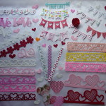ハンドメイド　ダイカット　かわいいFlag＆Banner　YE　