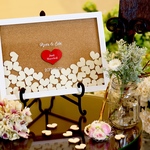 【復刻】ウェディングドロップス ゲスト参加型　結婚証明書　芳名帳　ゲストブック