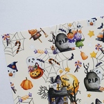 オリジナル　デザインペーパー　ハロウィンcute 10枚　A4