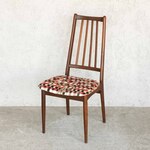 ハイバックのスラッとした背もたれが心地よい デンマークデザイン ダイニングチェア /4I-12 2000017520438