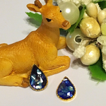 送料無料♪夜空の雫のピアス★レジン