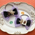 シャカシャカハロウィンヘアゴム⭐︎紫