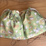 巾着袋　ハムスターがいっぱい